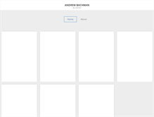 Tablet Screenshot of andyrbachman.com